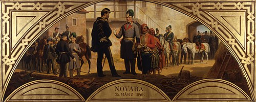 Episode after the Battle of Novara 1849, 1871, Karl von Blaas