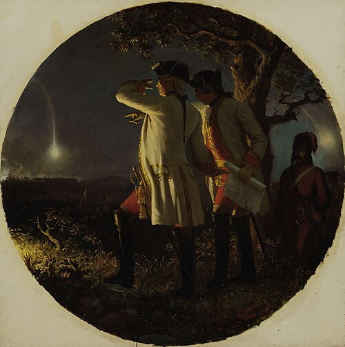 The storming of Schweidnitz in 1761, 1866, Karl von Blaas