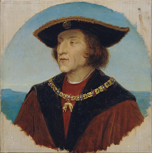 Emperor Maximilian I., 1870, Karl von Blaas