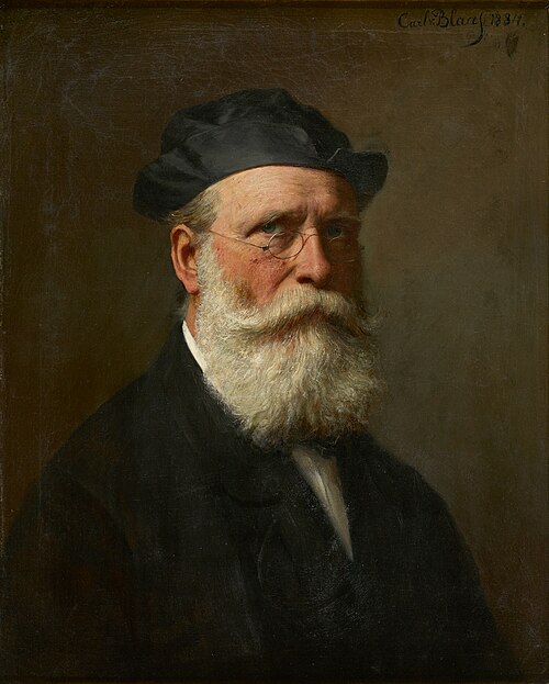 Autoportrait, 1884, Karl von Blaas