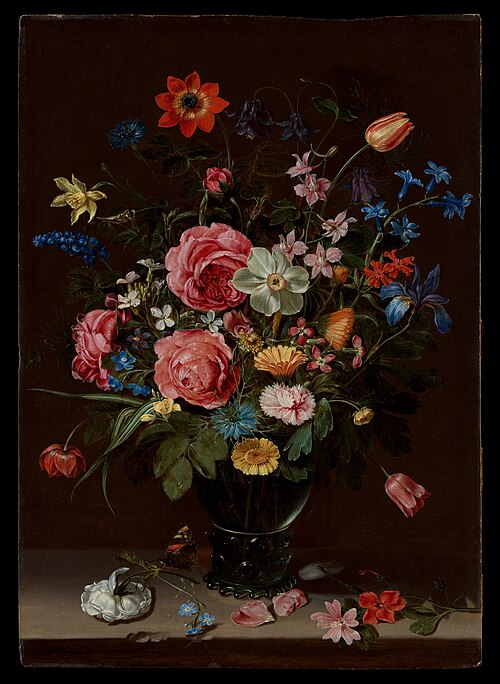 A Bouquet of Flowers, 1612, Clara Peeters