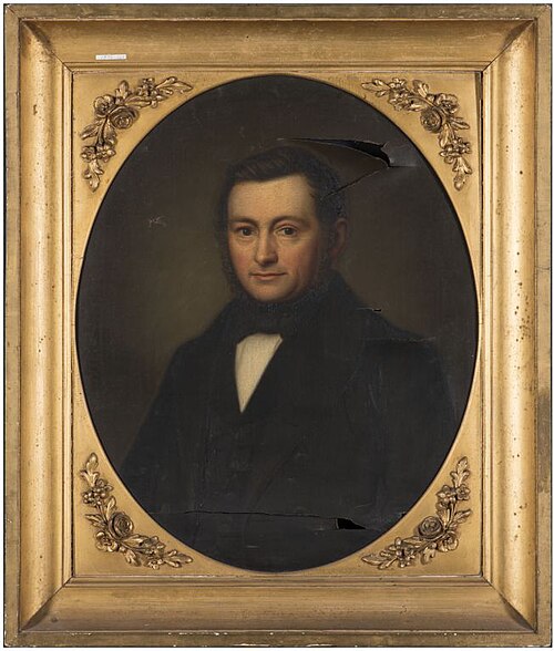 Portret van Zytse Sybouts, 1862, Johan Joeke Gabriël van Wicheren