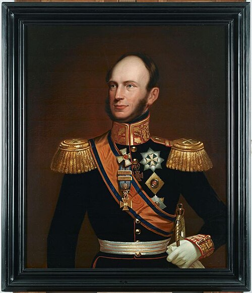 Portret Koning Willem II, 1897, Johan Joeke Gabriël van Wicheren
