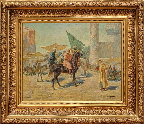 Piligrims from Samarkand, 1893, Guiorgui Gabachvili