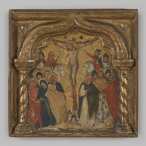 "Kruisiginggroep", 1375, Lorenzo Veneziano
