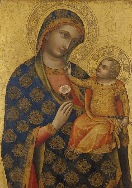 Vierge à l'Enfant, 1370, Lorenzo Veneziano