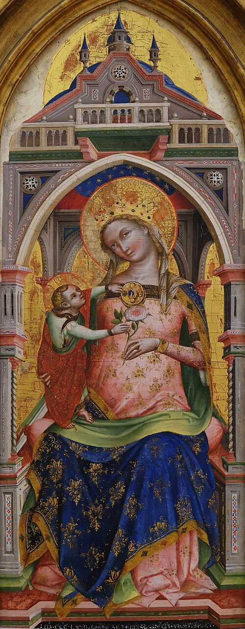 La Vierge à l'Enfant, 1372, Lorenzo Veneziano