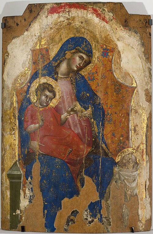 Vierge à l'Enfant, 1370, Lorenzo Veneziano