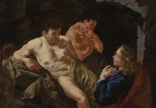 Joseph Interpreting the Eunuchs' Dreams, 1730, Giulia Lama