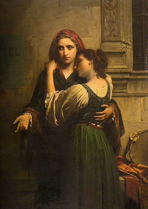 Charity for My Sister, , Pierre Auguste Cot