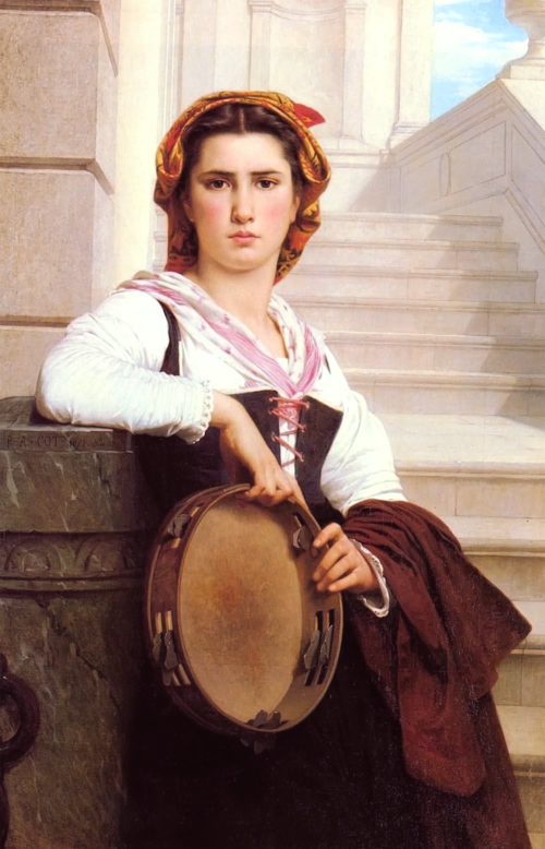 Bohémienne, 1871, Pierre Auguste Cot