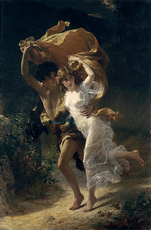 L'Orage, 1880, Pierre Auguste Cot