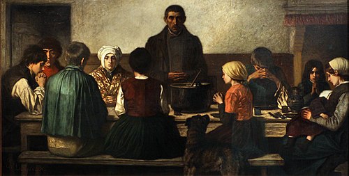 La bénédiction, 1861, Charles de Groux