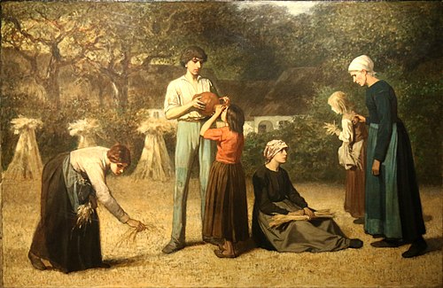 Les glaneuses, 1856, Charles de Groux