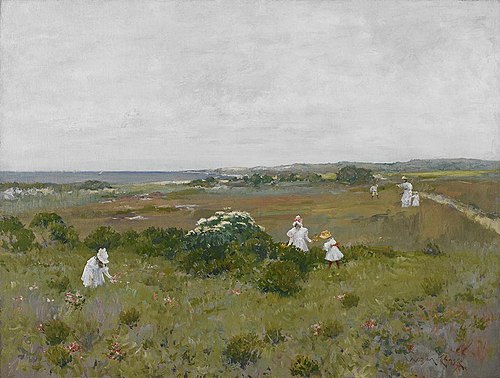 Seaside Flowers, 1897, William Merritt Chase