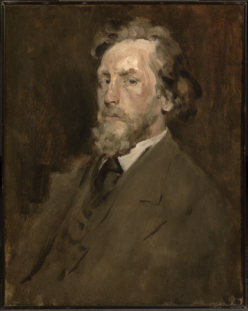 Portrait of a Man, 1875, William Merritt Chase