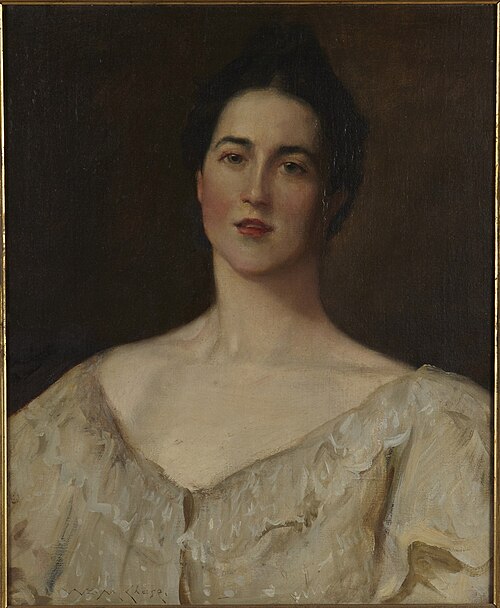 The Stately Model, 1898, William Merritt Chase