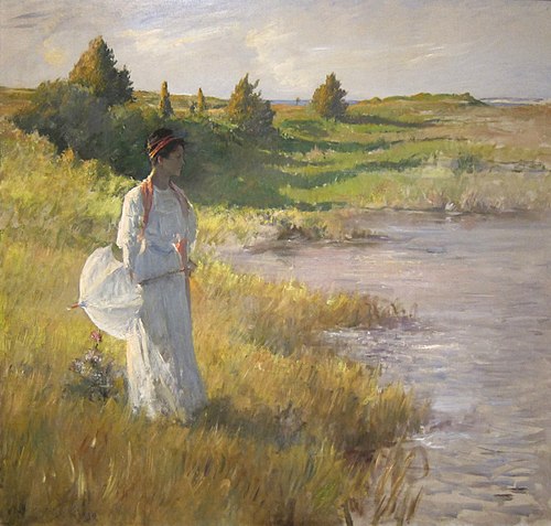 An Afternoon Stroll, 1895, William Merritt Chase