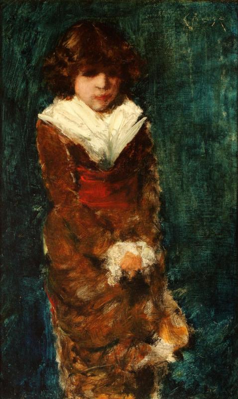 Portrait of a Child, 1884, William Merritt Chase