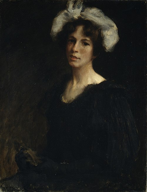 Bessie Potter, 1895, William Merritt Chase