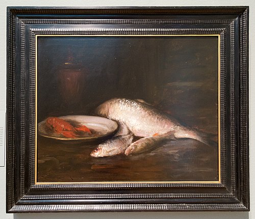 North River Shad, 1910, William Merritt Chase