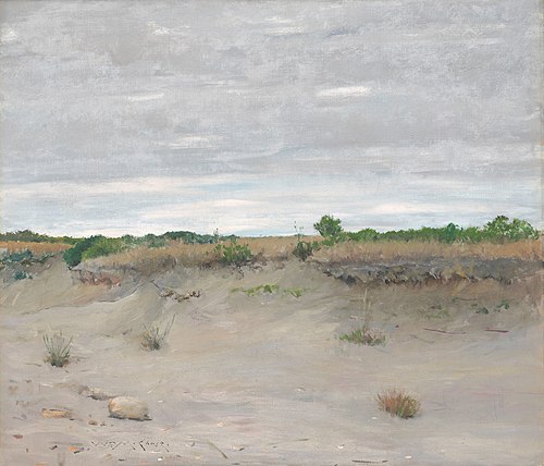 Wind-Swept Sands, 1894, William Merritt Chase