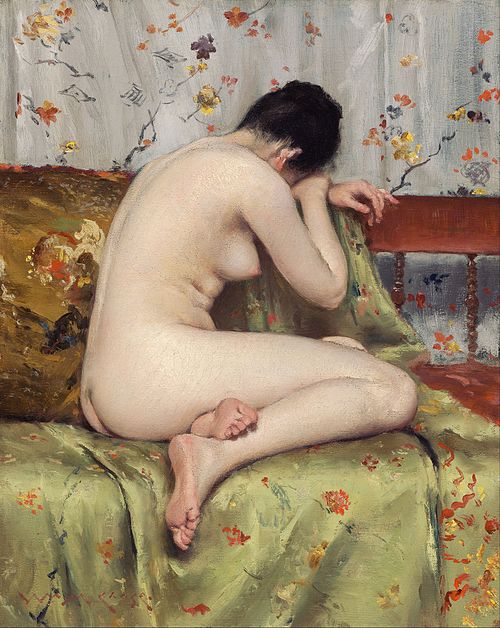 A Modern Magdalen, 1888, William Merritt Chase