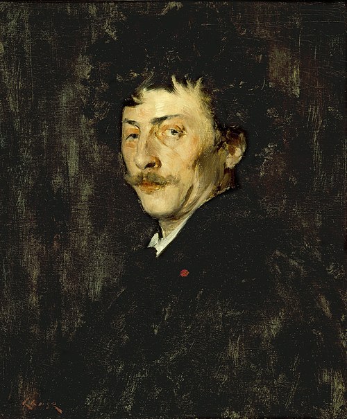Pablo de Sarasate: Portrait of a Violinist, 1875, William Merritt Chase