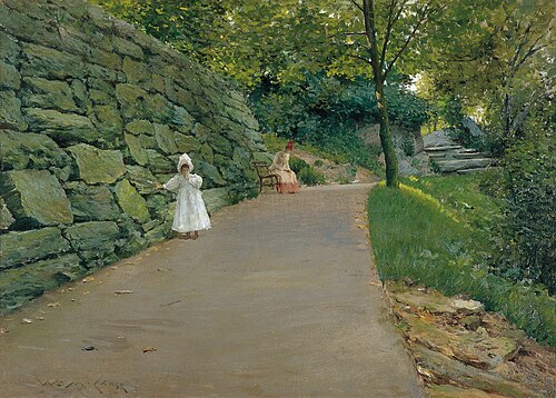In the Park (A By-path), 1889, William Merritt Chase