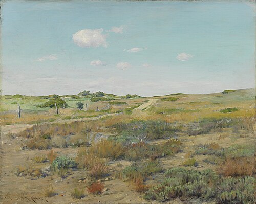 Les collines de Shinnecock, 1893, William Merritt Chase