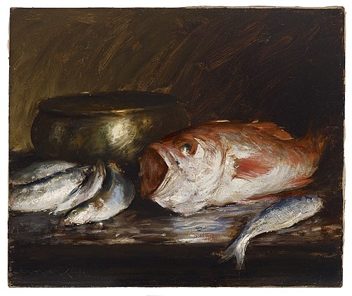 Red Snapper, , William Merritt Chase