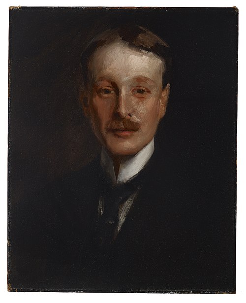 Portrait of William Francklyn Paris, , William Merritt Chase