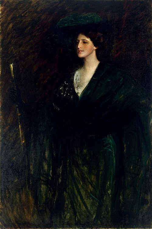The Emerald Lady, , William Merritt Chase