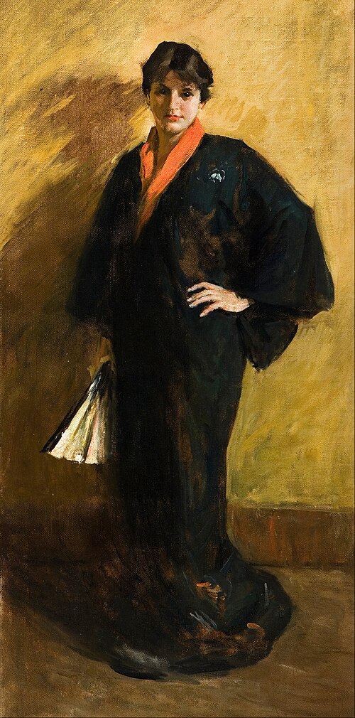 The Blue Kimono, 1915, William Merritt Chase