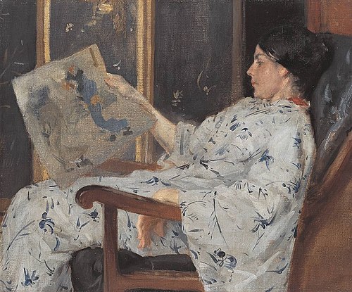 Der japanische Holzschnitt, 1888, William Merritt Chase