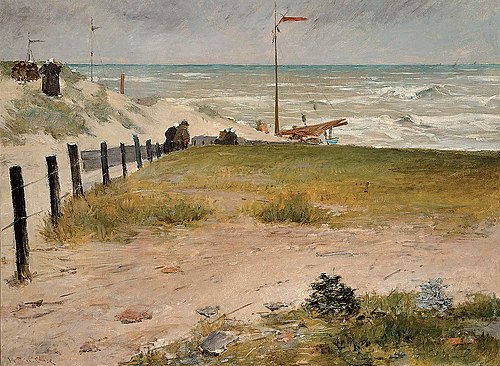 The Coast of Holland, 1884, William Merritt Chase