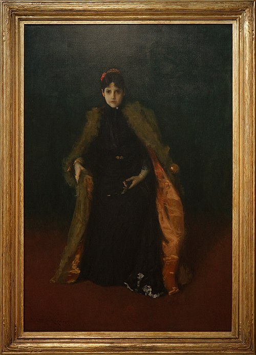 Mrs. Chase, 1890, William Merritt Chase