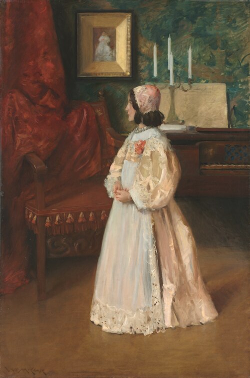 Portrait of My Daughter Alice, 1895, William Merritt Chase