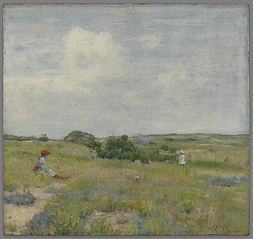 Shinnecock Hills, 1895, William Merritt Chase