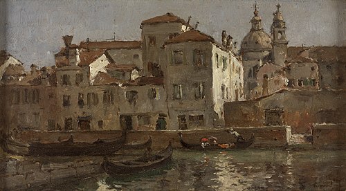 In Venice, 1877, William Merritt Chase