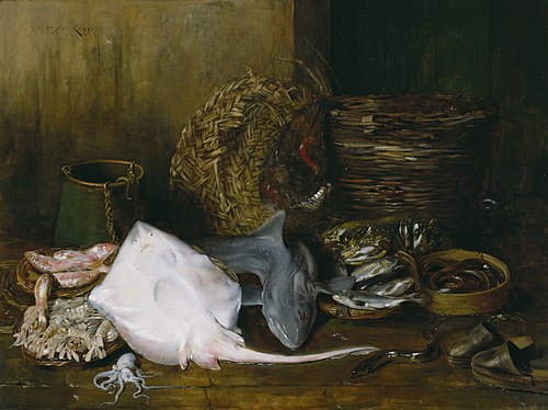 The Yield of the Waters, 1878, William Merritt Chase