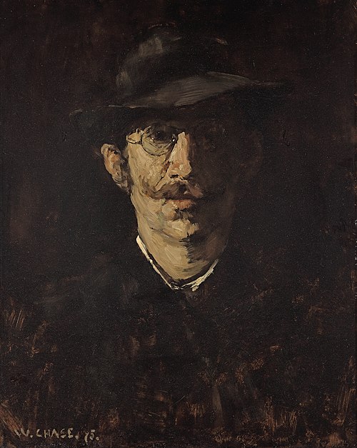 Bildnis Hugo von Habermann, 1875, William Merritt Chase