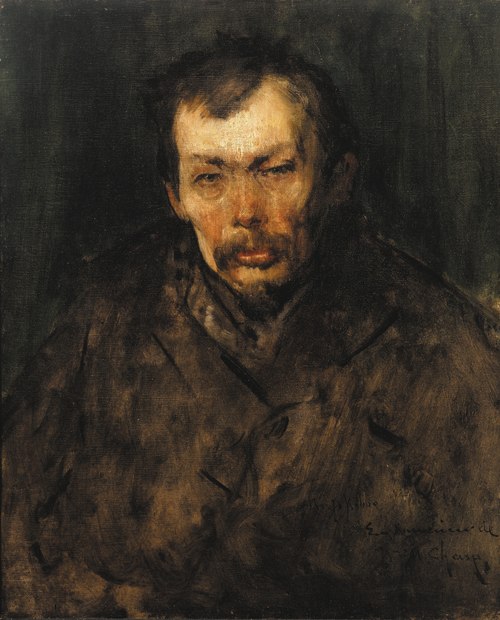 Portrait d'un homme, 1874, William Merritt Chase