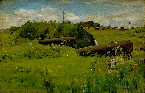 Peace, Fort Hamilton, 1888, William Merritt Chase