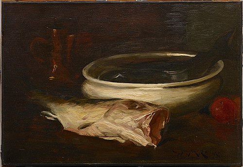 Fish and Still Life, 1906, William Merritt Chase