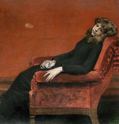 The Young Orphan, 1884, William Merritt Chase
