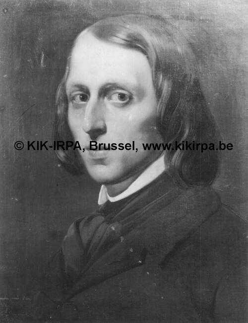 The Painter Gerardus Van der Ven, , Ernest Slingeneyer