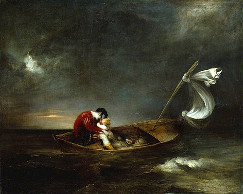 Prospero and Miranda, 1803, Henry Thomson