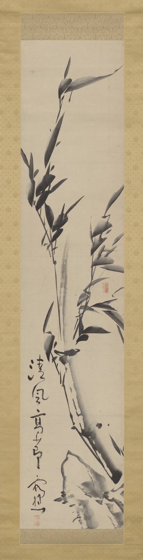 Bamboo and Rock, 1755, Ike no Taiga