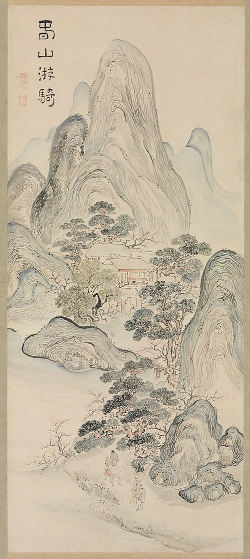 Spring Landscape, 1758, Ike no Taiga